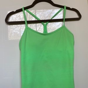 Size 4 lululemon tank top with crossed back
